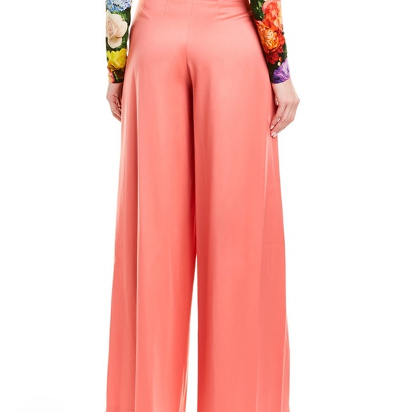 Alice + Olivia wool blend pants in Scarlet - Picture 2 of 6